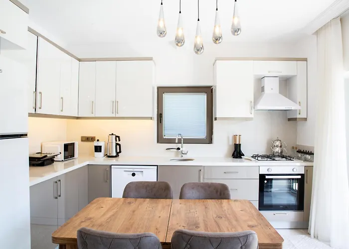 Bd4109 Two Bedroomedvilla Withpool Inbodrumyalikavak 빌라 Bodrum