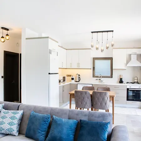 Bd4109 Two Bedroomedvilla Withpool Inbodrumyalikavak Vila Bodrum