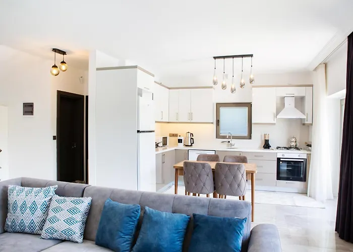 Bd4109 Two Bedroomedvilla Withpool Inbodrumyalikavak Villa Bodrum