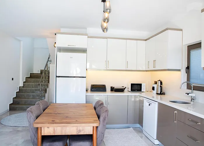 Bd4109 Two Bedroomedvilla Withpool Inbodrumyalikavak Bodrum